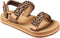 Reef Little Ahi - Convertible Slippers - Verstelbaar klittenband - Leopard - Maat 21/22