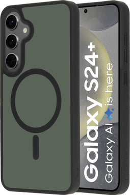 Mobiparts Galaxy S24 Plus - Hardcover - MagSafe Compatible - Zwart