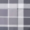 vidaXL - Palletkussen - 80x80x12 - cm - stof - ruitpatroon - grijs