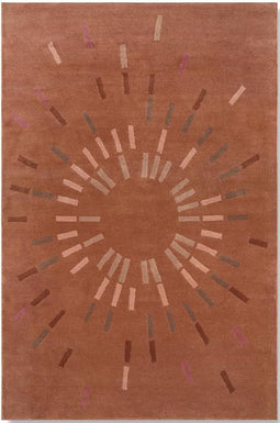 Lihou Vloerkleed - 170x240 - Rechthoek - Laagpolig Tapijt - Modern - Oranje, Rood