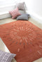 Lihou Vloerkleed - 170x240 - Rechthoek - Laagpolig Tapijt - Modern - Oranje, Rood