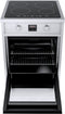 Wiggo WIO-E621A(XX) - Inductie Fornuis - 60 cm - 4 kookzones - Oven 55L - Inox