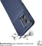 iMoshion Hoesje Geschikt voor Motorola Moto G53 Hoesje Siliconen - iMoshion Thunder Backcover - Donkerblauw