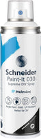 Schneider spuitbus verf - Paint-it 030 - DIY spuitverf - acrylverf - 200ml - wit - S-ML03050008