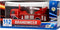 Speelgoed brandweerwagen met ladder 15 cm - Speelgoed auto brandweer