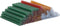 Lijmpistool vullingen, d: 7 mm, l: 10 cm, 100 stuks, kleuren assorti