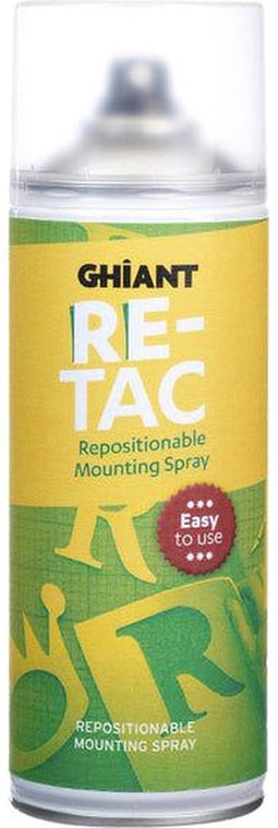 Lijmspray Ghiant High-Tac re-positioneerbaar 400ml | 12 stuks