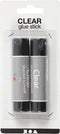 Lijmstift 10 gram Transparant 2 Stuks