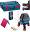 Lijnlaser GLL 3-50 (IP54) (Universeel houder BM 1 + Ontvanger LR 2 (IP54))