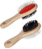 Dog Brush 9 x 5 x 21 cm Red Black Brown Steel Plastic