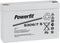 Exide Powerfit S306 / 7S loodbatterij met Faston 4,8 mm 6V, 7500mAh
