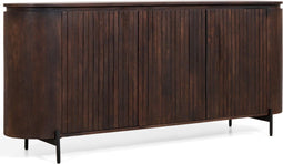 Multifurn - Dressoir 'Mokka' (180cm, Donkerbruin)