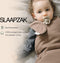 Lil' Papoe Baby Slaapzak Zonder Mouwen - 100% Organisch Katoen - 0 tot 6 Maanden - Bruin