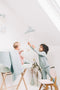 Lil' Papoe Muziekhanger - Handgemaakte Wolk Knuffel met Uniek Slaapliedje - Baby Kamer Accessoires - Tetra Munt