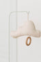 Lil' Papoe Muziekhanger - Handgemaakte Wolk Knuffel met Uniek Slaapliedje - Baby Kamer Accessoires - Tetra Creme
