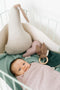 Lil' Papoe Swaddle - Inbakerdoek uit 100% Organisch Katoen - Wikkeldeken - Tetra Lila