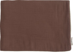 Lil' Papoe Wiegdeken - 100% Organisch Katoenen Wieglaken - 75x100cm - Tetra Roest