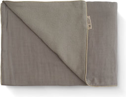 Lil' Papoe Wiegdeken - 100% Organisch Katoenen Wieglaken - 75x100cm - Tetra Beige