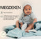 Lil' Papoe Wiegdeken - 100% Organisch Katoenen Wieglaken - 75x100cm - Tetra Muntgroen