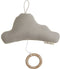 Lil' Papoe Muziekhanger - Handgemaakte Wolk Knuffel met Uniek Slaapliedje - Baby Kamer Accessoires - Tetra Beige