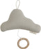 Lil' Papoe Muziekhanger - Handgemaakte Wolk Knuffel met Uniek Slaapliedje - Baby Kamer Accessoires - Teddy Beige