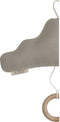 Lil' Papoe Muziekhanger - Handgemaakte Wolk Knuffel met Uniek Slaapliedje - Baby Kamer Accessoires - Tetra Beige