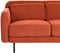 LILAND - Tweezitsbank - Oranje - Polyester