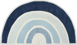 Lilipinso Vloerkleed Blue Rainbow | 120 x 70 cm (dikte: 1,5 cm) | Kinderkamer | Babykamer | Baby | Kinderen