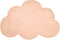 Lilipinso Vloerkleed Wolk Abrikoos Roze | 100 x 64 cm (dikte: 1,5 cm) | Kinderkamer | Babykamer | Baby | Kinderen