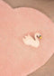 Lilipinso Vloerkleed Wolk Abrikoos Roze | 100 x 64 cm (dikte: 1,5 cm) | Kinderkamer | Babykamer | Baby | Kinderen