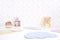 Lilipinso Vloerkleed Wolk Mist Licht Turkoois | 100 x 64 cm (dikte: 1,5 cm) | Kinderkamer | Babykamer | Baby | Kinderen