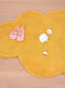 Lilipinso Vloerkleed Wolk Okergeel Goud - 64 x 100 cm