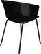 Lille tuinstoel polypropyleen zwart