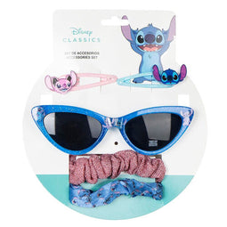 Lilo & Stitch Kinder Zonnebril Met Haarbanjes en Haarclips