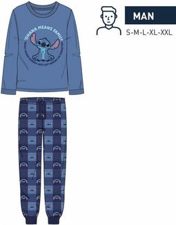 LILO & STITCH - Men Jersey Long Pyjama - (L)