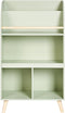 LILOET - Boekenkast met 3 planken - Lichtgroen - Hout