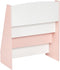 LILOET - Boekenkast met 4 planken - Pastelroze - Hout