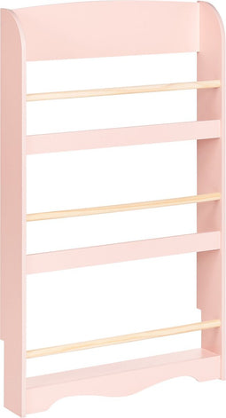 LILOET - Wandboekenkast - Pastel roze - MDF