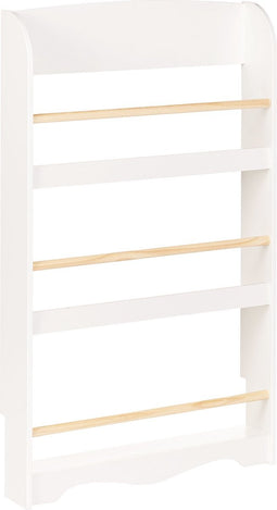 LILOET - Wandboekenkast - Wit - MDF