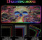 RGB Gaming Muismat 900x400mm XXL 13 LED Lichteffecten Glad Oppervlak Antislip Computer PC en Laptop Skeleton Muismat