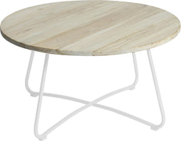 Lily coffee table diameter80,5x43 cm stonewhite