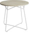 Lily table diameter80x74 cm stonewhite