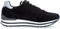 Gabor 76.528.67 - Lage sneakers - Suède - Chunky zool - Zwart - Maat 38.5