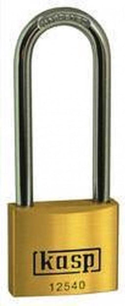 Kasp K12540L40A5 Hangslot 40 mm Gelijksluitend Goud-geel Sleutelslot