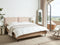 LIMANTON - Bed - Beige - 160 x 200 cm - Bouclé