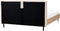 LIMANTON - Bed - Beige - 160 x 200 cm - Bouclé