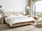 LIMANTON - Bed - Beige - 180 x 200 cm - Bouclé