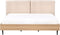 LIMANTON - Bed - Beige - 180 x 200 cm - Bouclé