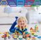 Limmys Magnetische Bouwblokken - Unieke Travel Series Bouw Speelgoed voor Jongens en Meisjes - STEM Educatief Speelgoed is een Perfect cadeau - Inclusief 74 Stukken en een Ideeënboek