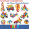 Limmys Magnetische Bouwblokken - Unieke Travel Series Bouw Speelgoed voor Jongens en Meisjes - STEM Educatief Speelgoed is een Perfect cadeau - Inclusief 74 Stukken en een Ideeënboek